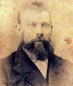 Photograph of John Back circa 1885